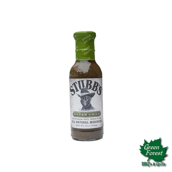 STUBBS GREEN CHILE ANYTIME SAUCE 330ML